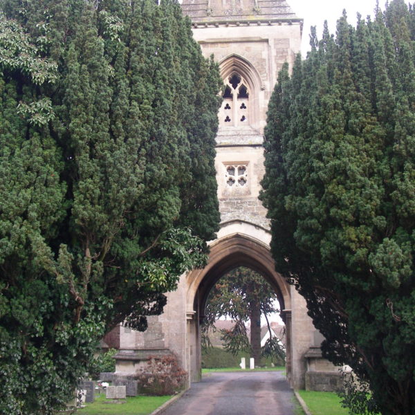 Entrance to Malvern Cemetery
