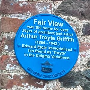 Arthur Troyte Griffiths plaque