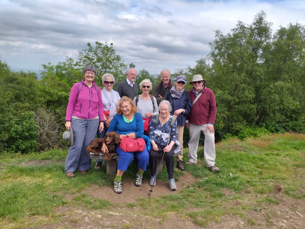 Members on the Country Walk