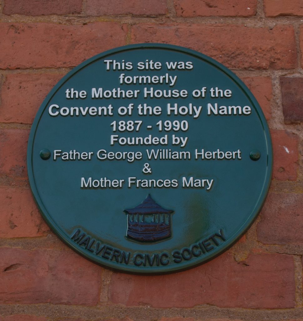Plaque at Sanctuary House