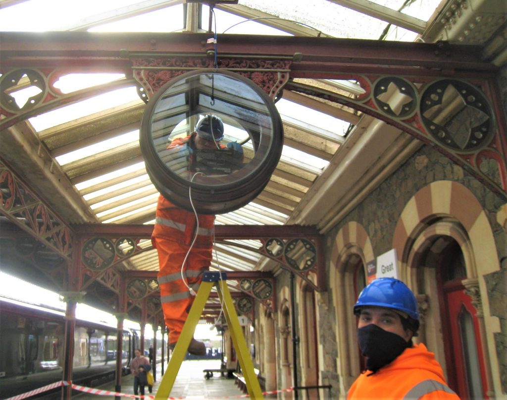 Great Malvern Station Clock - restoration