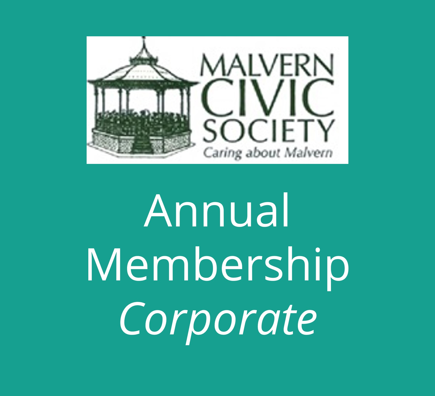 Buy corporate annual membership of Malvern Civic Society