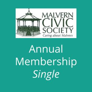 Buy annual membership of Malvern Civic Society for an individual