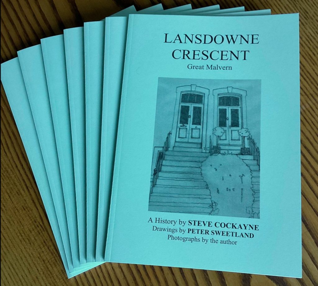 Picture of the reprinted Lansdowne Crescent booklet
